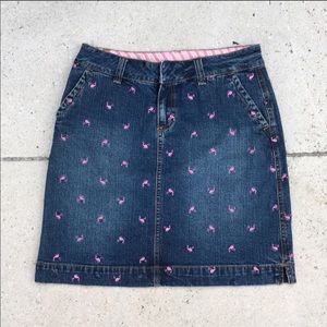 Lilly Pulitzer Denim Mini Skirt